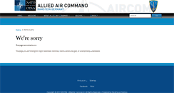 Desktop Screenshot of airn.nato.int