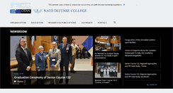 Desktop Screenshot of ndc.nato.int
